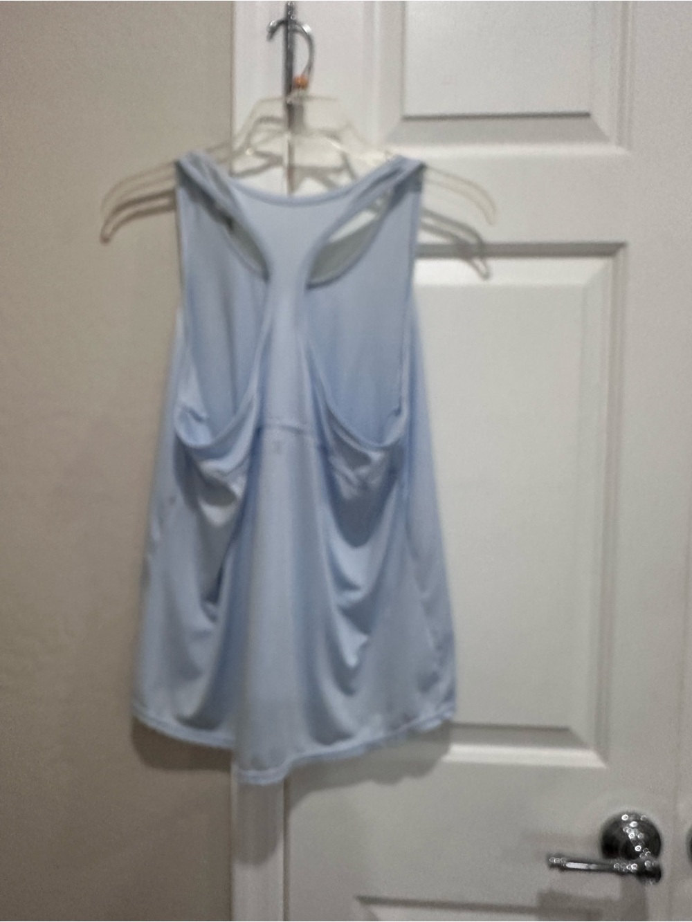 Xersion Women’s  Light Blue Racerback Tank Top - Picture 2 of 3